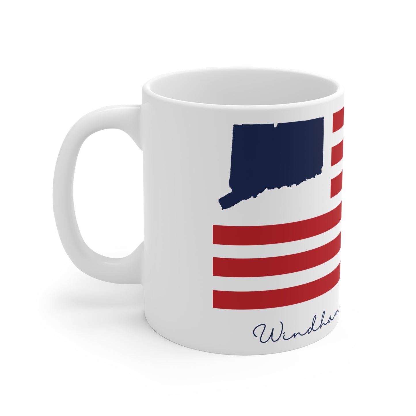 Windham Connecticut Flag  Mug 11oz