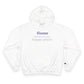 Goose Shows Are My Happy Place - Gray & Purple Champion Hoodie