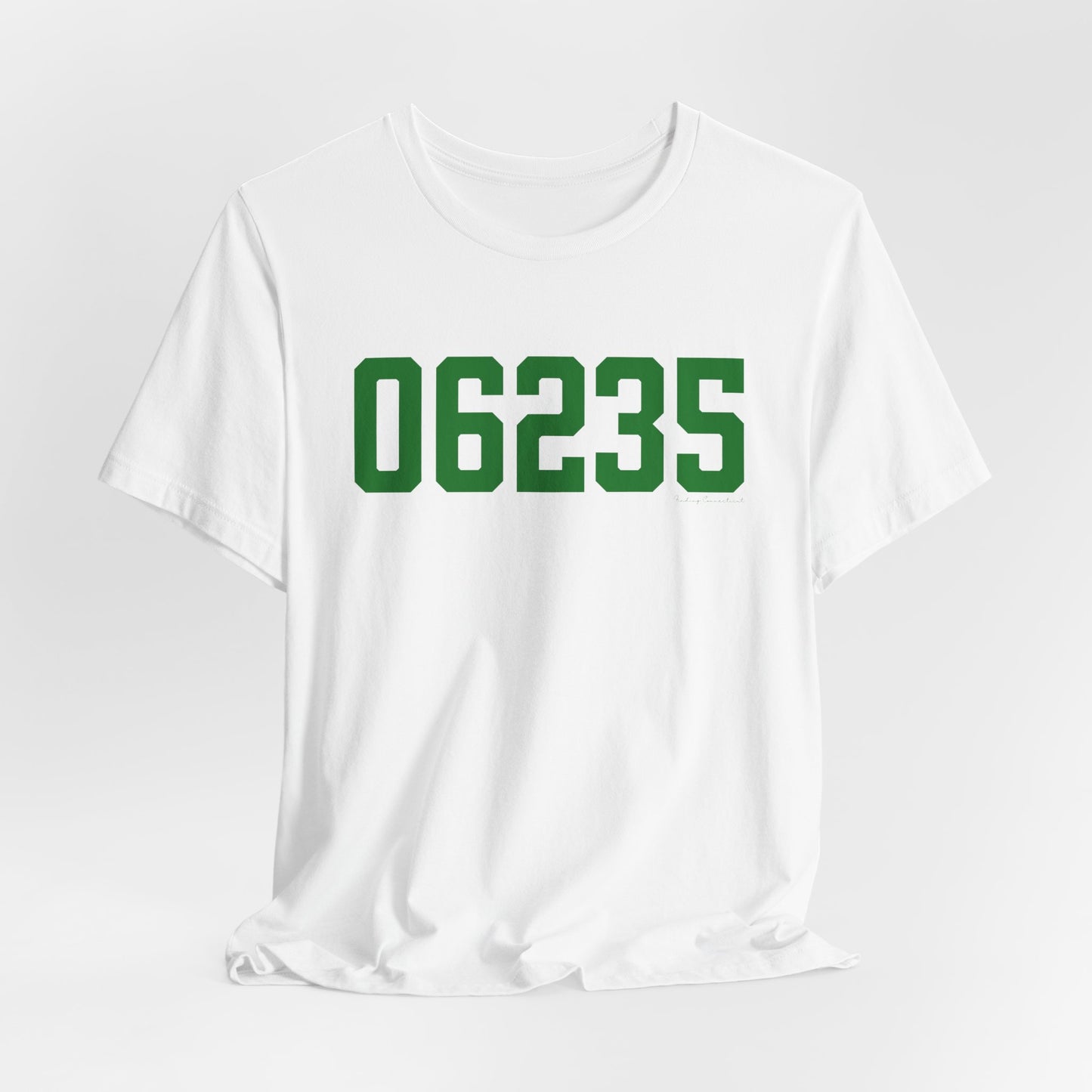 06235 Chaplin Connecticut Zip Code Unisex Jersey Short Sleeve T-Shirt