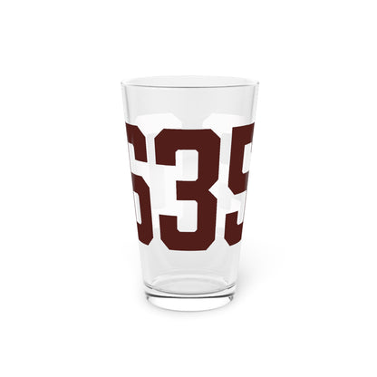 06359 North Stonington Connecticut Zip Code Pint Glass, 16oz