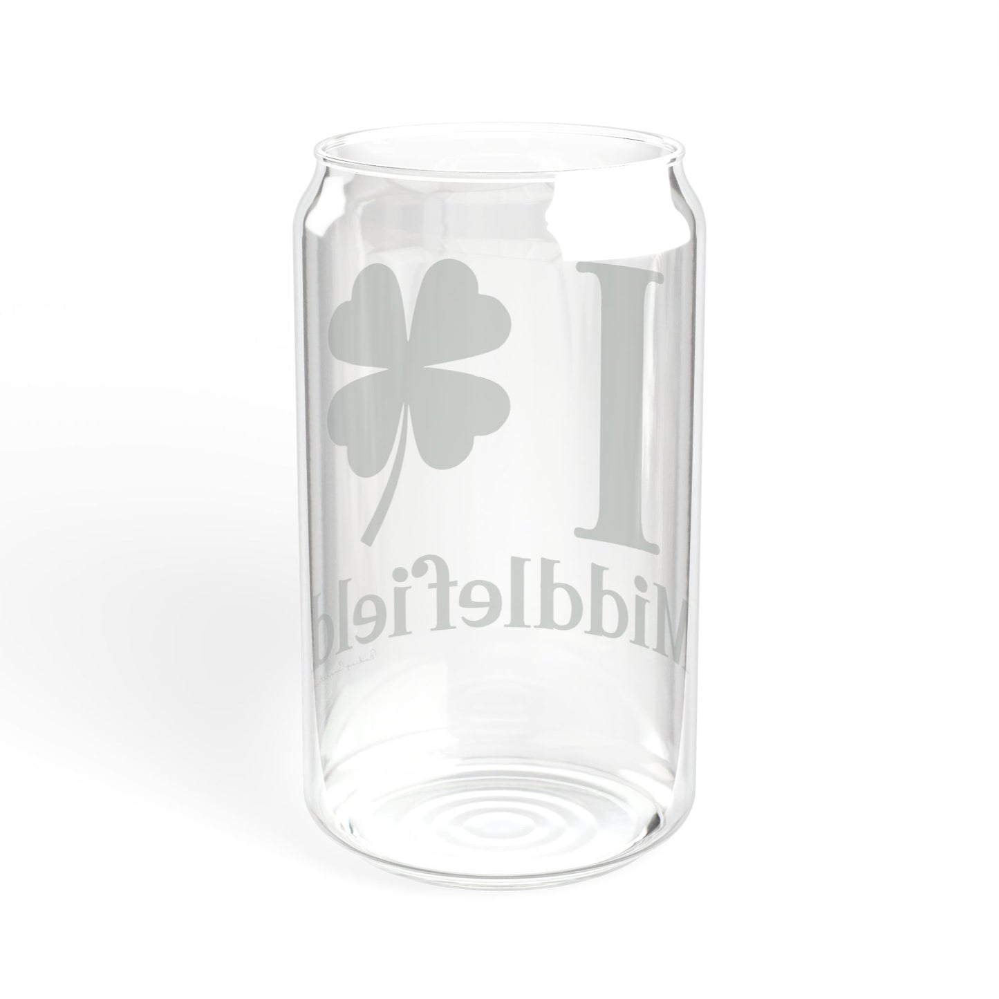 I Clover Middlefield Sipper Glass, 16oz
