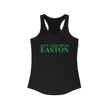 Just a kid from Easton Women's Ideal Racerback Tank Top