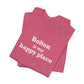 Bolton is My Happy Place Unisex Jersey Short Sleeve T-Shirt