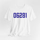 06281 Woodstock Connecticut Zip Code Unisex Jersey Short Sleeve T-Shirt