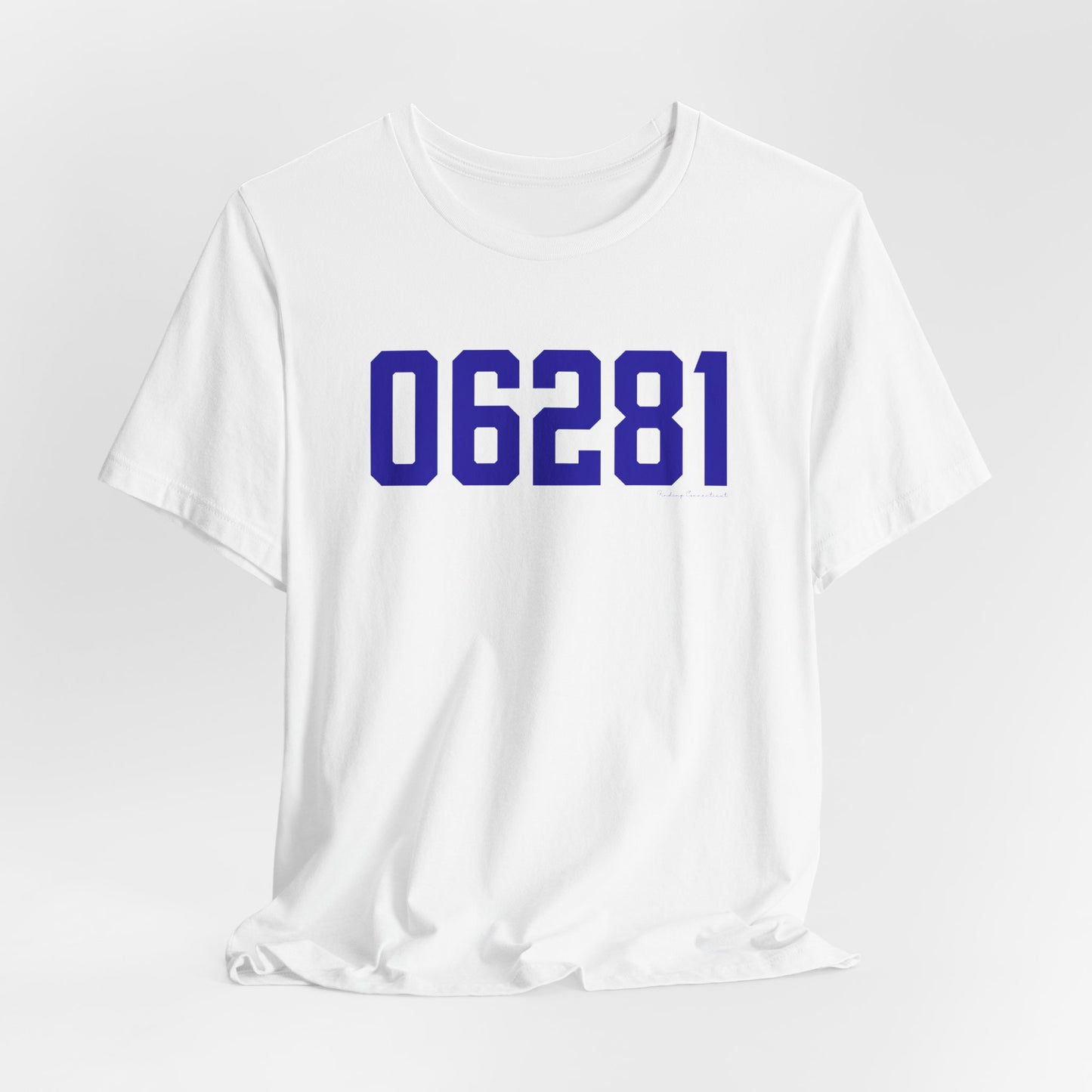 06281 Woodstock Connecticut Zip Code Unisex Jersey Short Sleeve T-Shirt