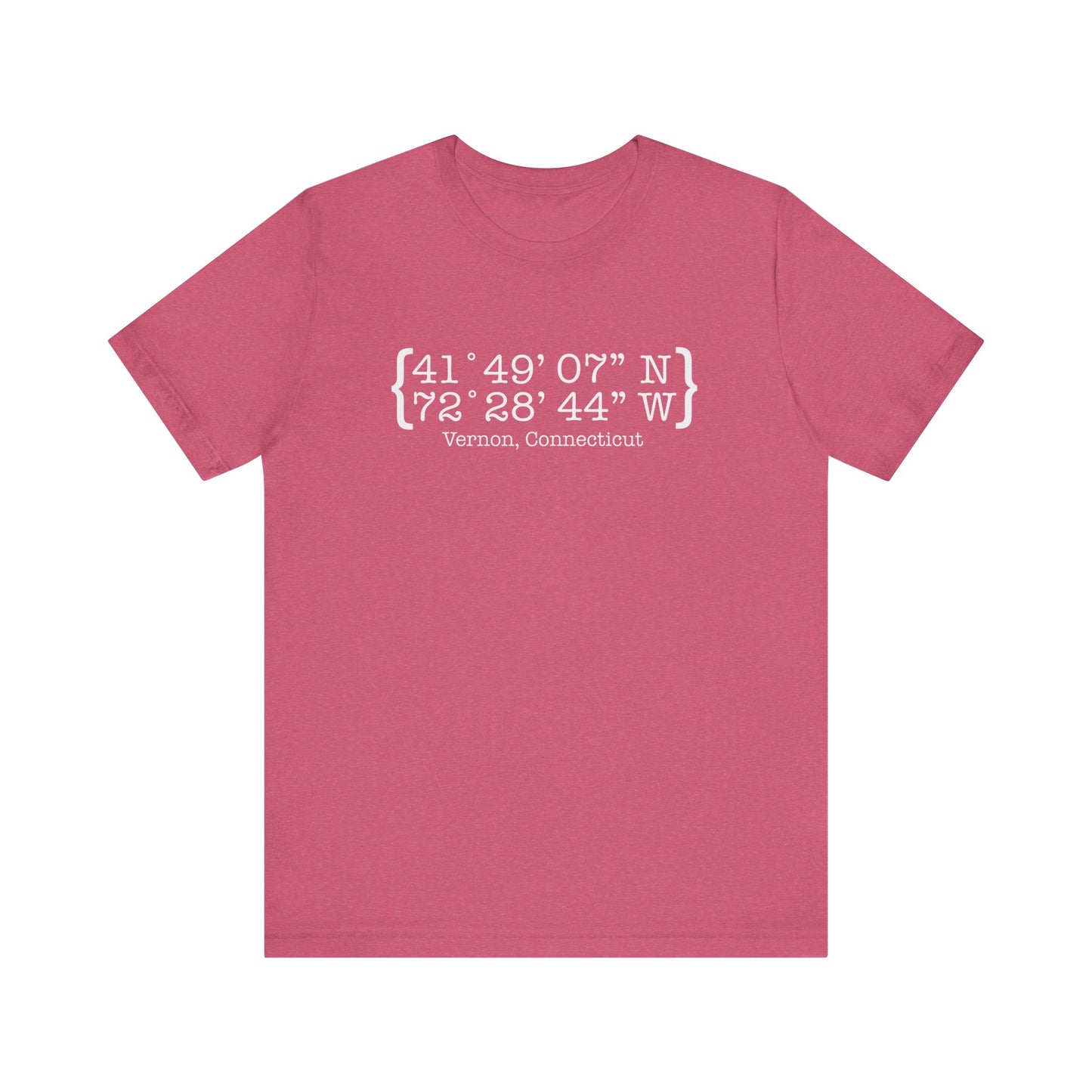 Vernon Coordinates Unisex Jersey Short Sleeve Tee