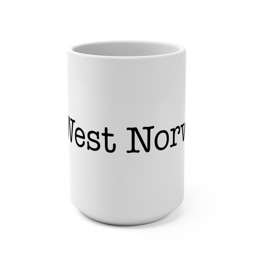 I Heart West Norwalk. Mug 15oz