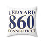 Ledyard 860 Connecticut Spun Polyester Square Pillow