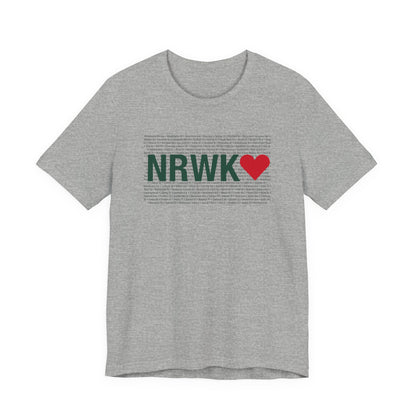 Norwalk Love Unisex Jersey Short Sleeve T-Shirt