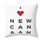 New Canaan Vision Spun Polyester Square Pillow
