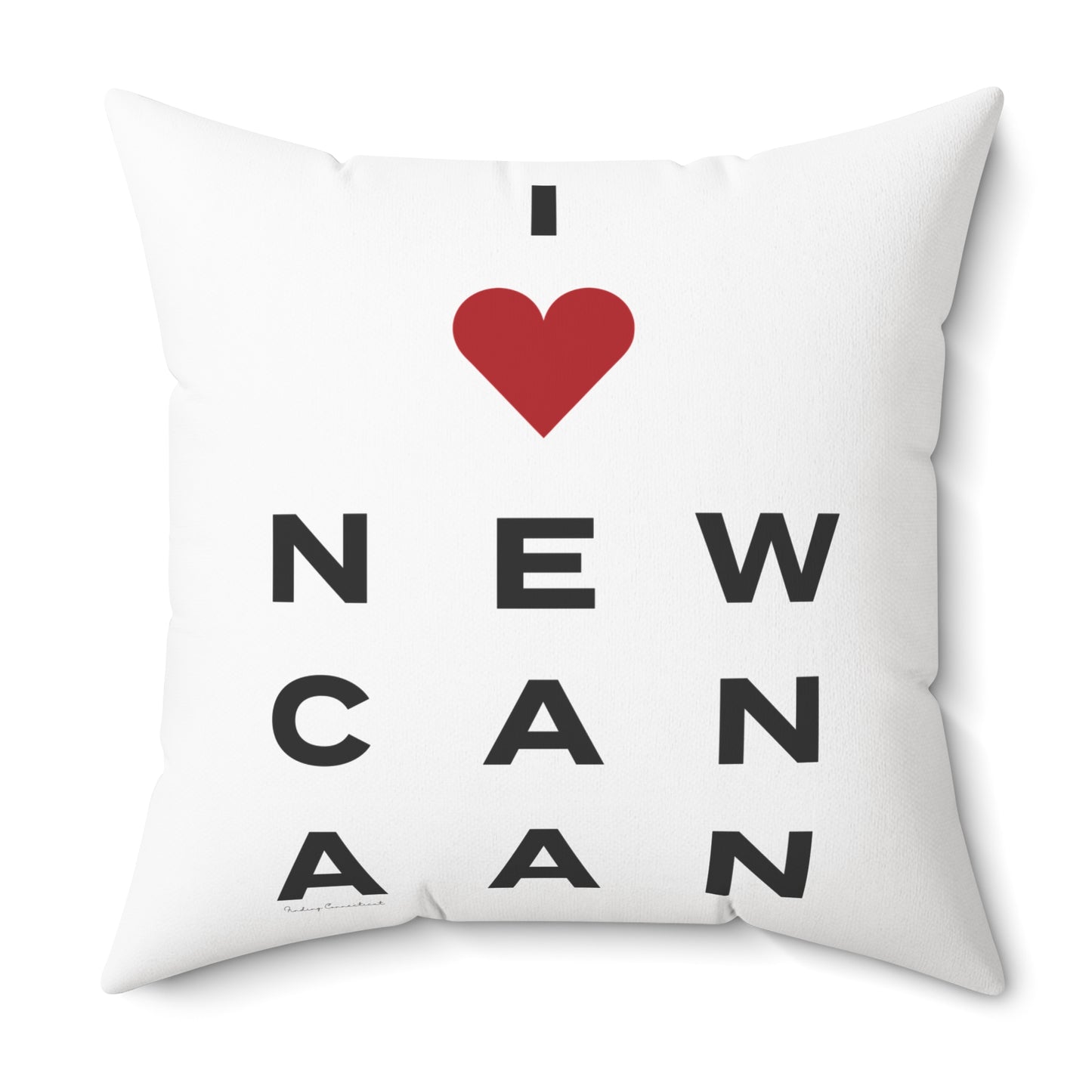 New Canaan Vision Spun Polyester Square Pillow