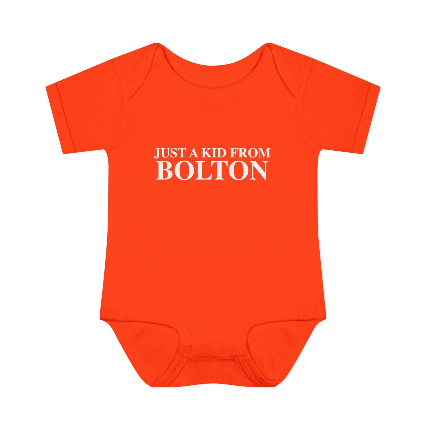 Just a kid from Columbia Infant Baby Rib Bodysuit