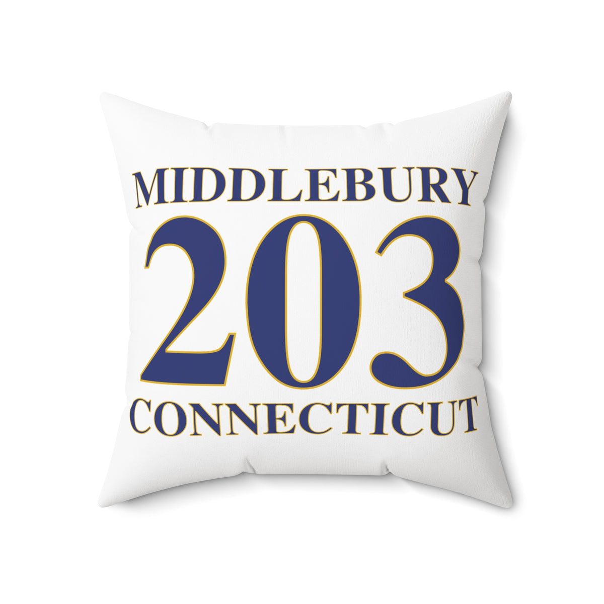 Middlebury 203 Connecticut Polyester Square Pillow