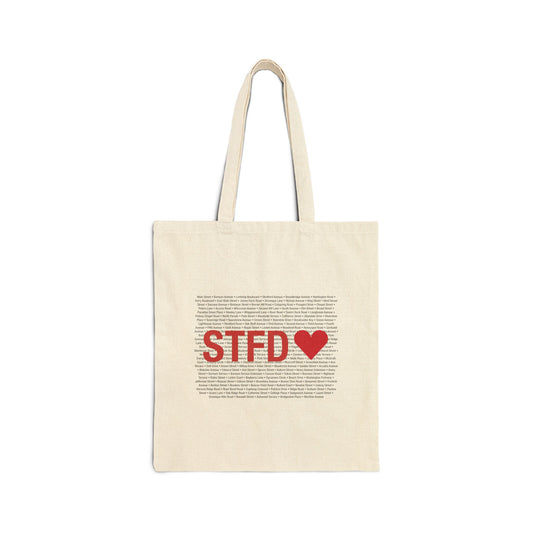 Stratford Love Cotton Canvas Tote Bag