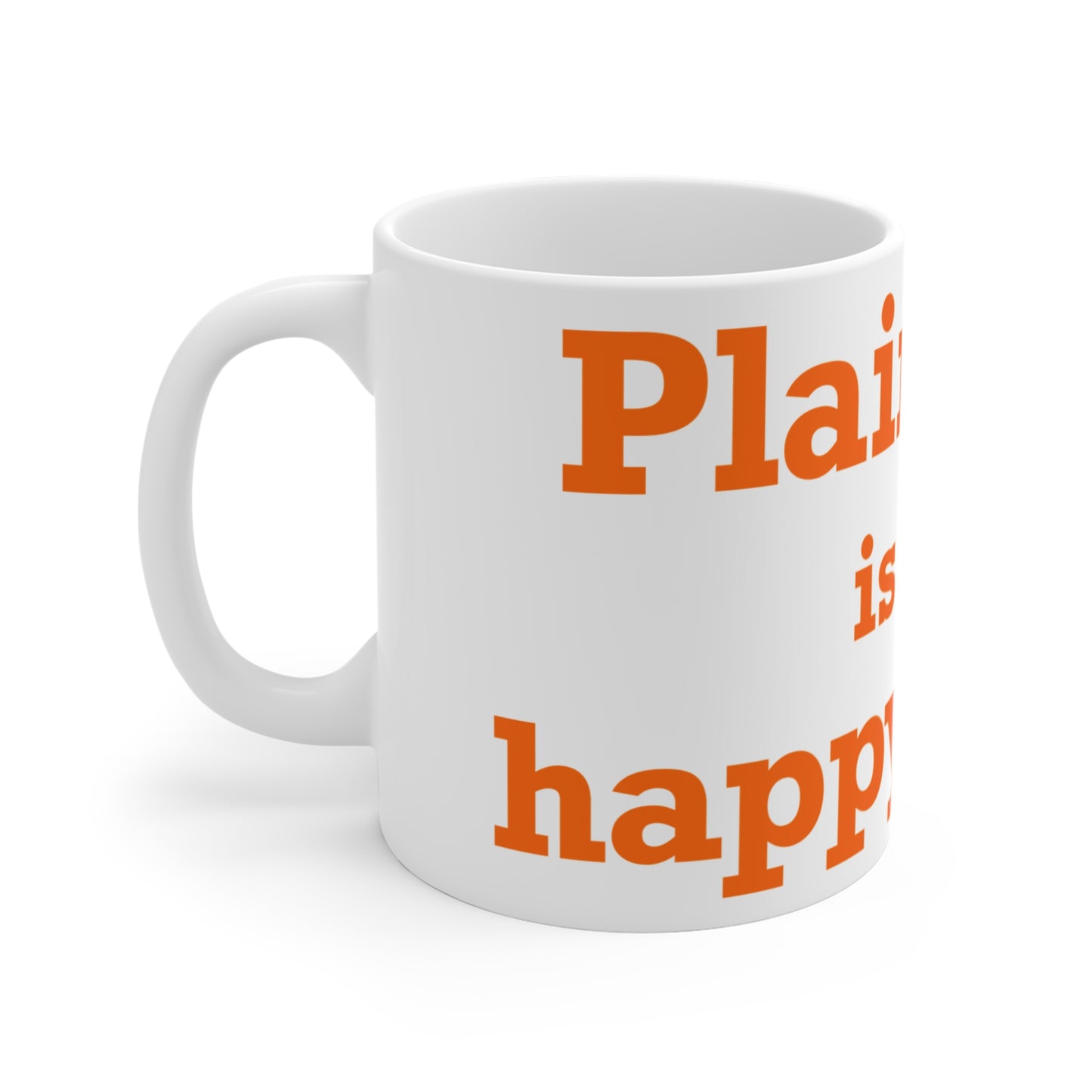Plainfield is My Happy Place Mug 11oz