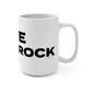 Love Black Rock Mug 15oz