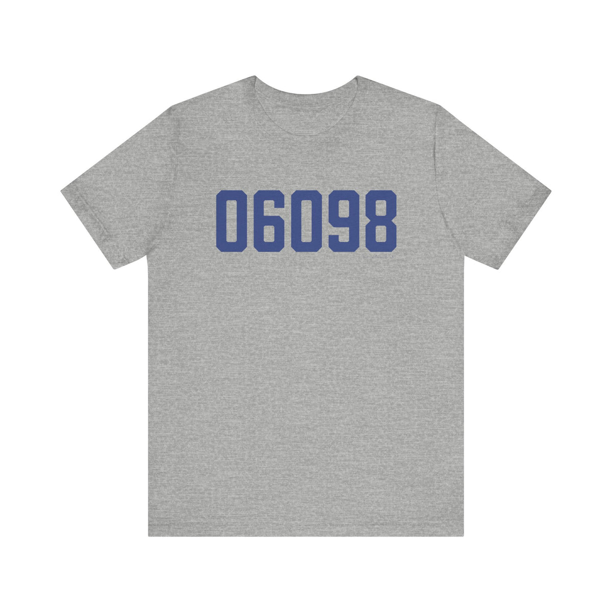06098 Winchester Connecticut Zip Code Jersey Short Sleeve T-Shirt