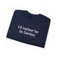 I'd rather be in Darien. Unisex Heavy Blend™ Crewneck Sweatshirt