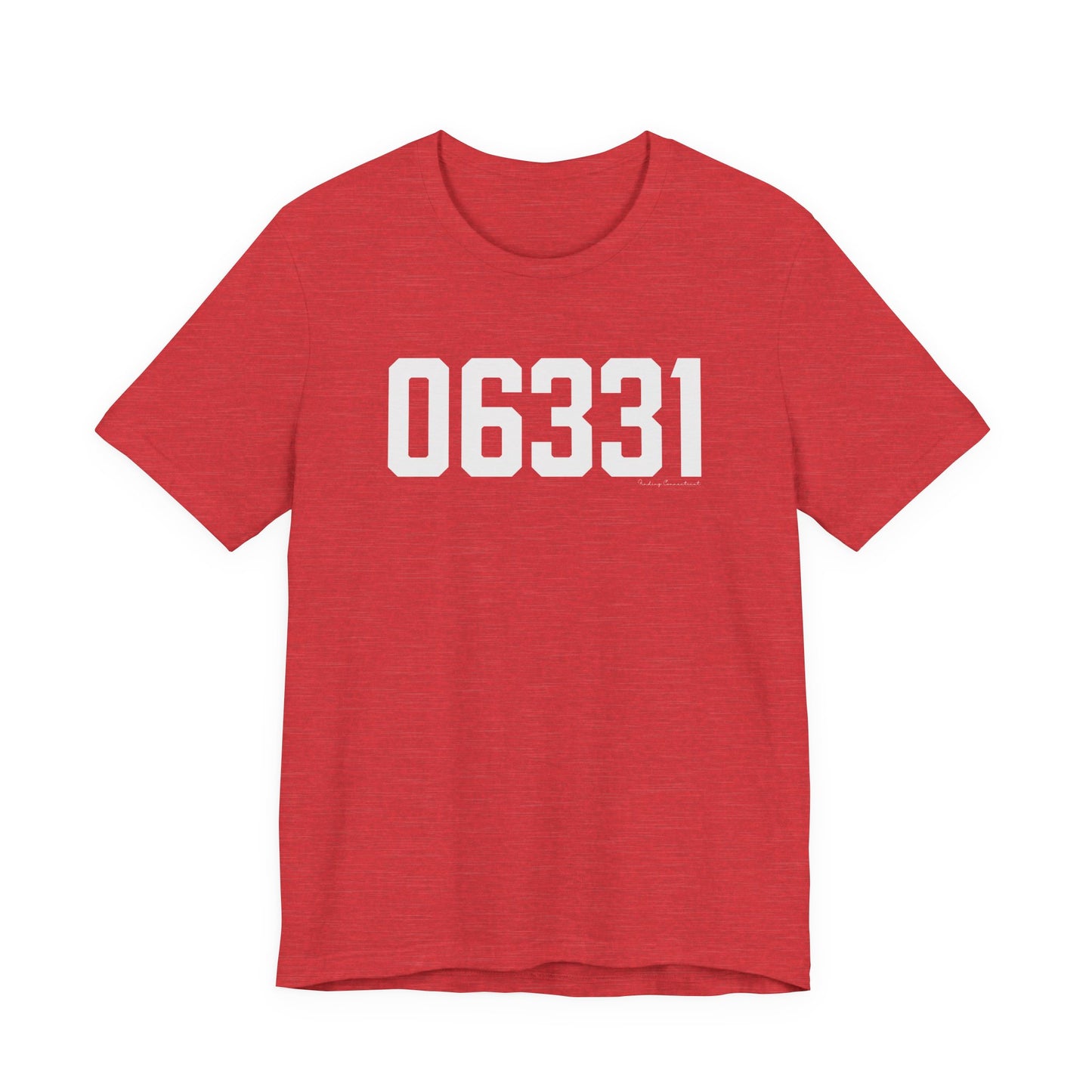 06331 Canterbury CT Zip Code Unisex Jersey Short Sleeve T-Shirt