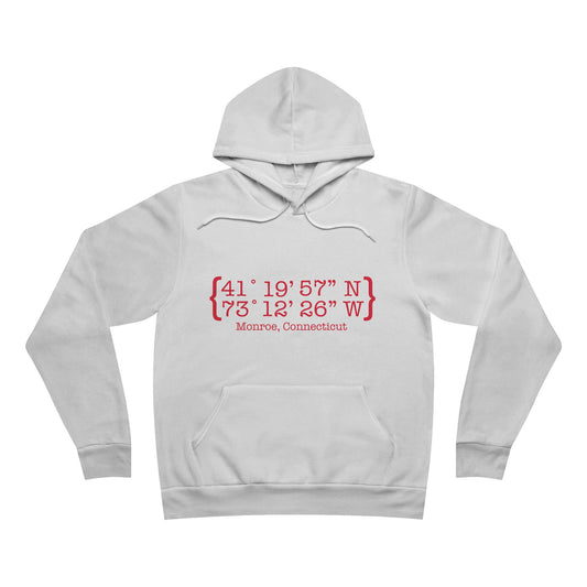 Monroe Coordinates Unisex Sponge Fleece Pullover Hoodie Sweatshirt