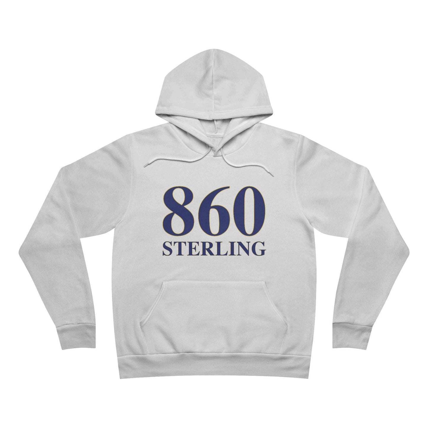 860 Sterling Unisex Sponge Fleece Pullover Hoodie