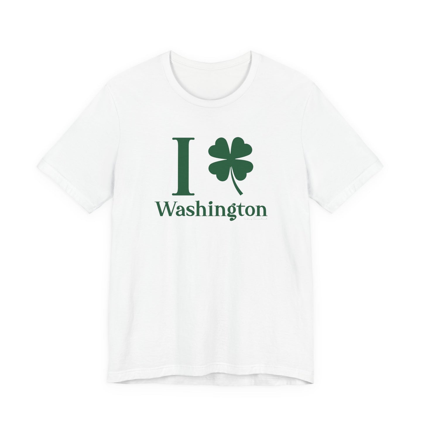 I Clover Washington Unisex Jersey Short Sleeve T-Shirt