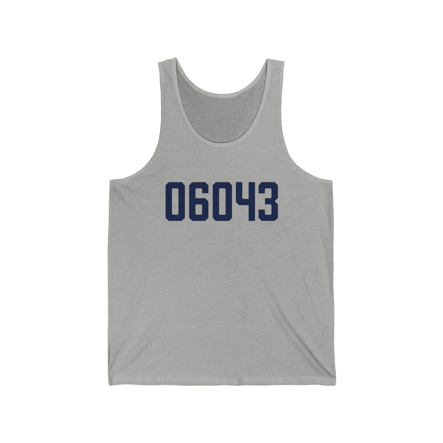 06043 Bolton  Connecticut Zip Code Unisex Jersey Tank Top