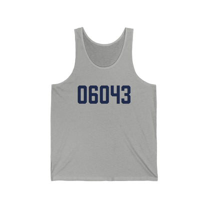 06043 Bolton  Connecticut Zip Code Unisex Jersey Tank Top