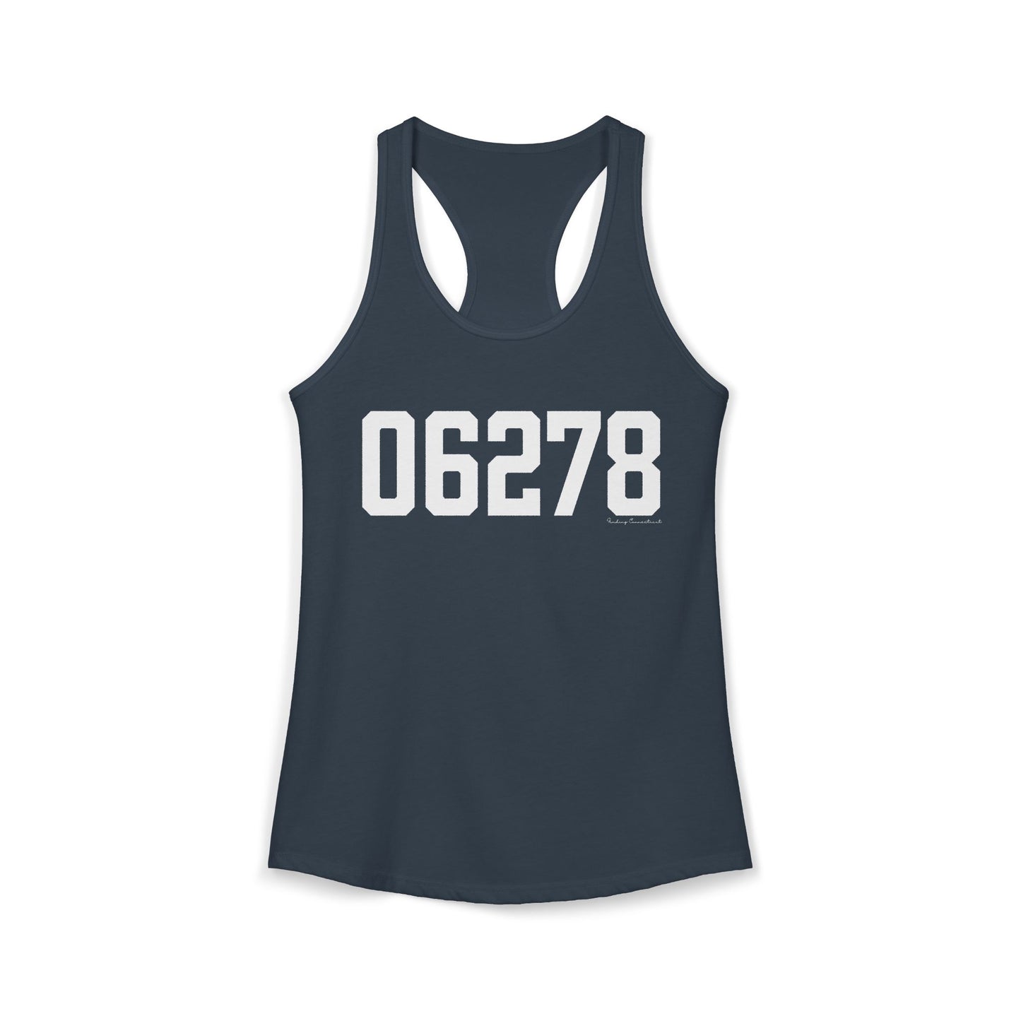 06278 Ashford CT Zip Code Women's Ideal Racerback Tank Top