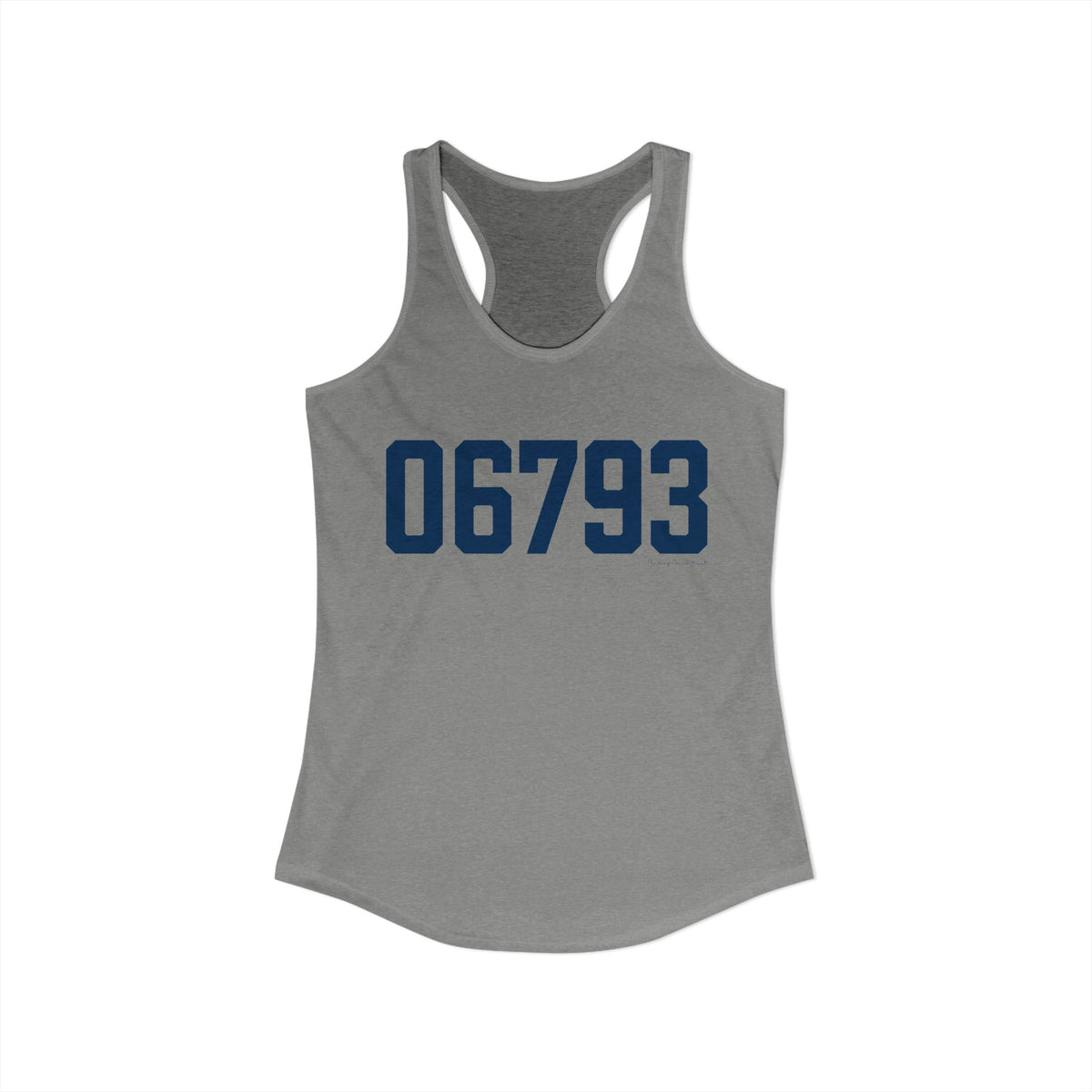 06793 Washington Connecticut Zip Code Women's Ideal Racerback Tank Top
