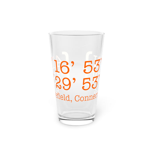 Ridgefield Coordinates Pint Glass, 16oz