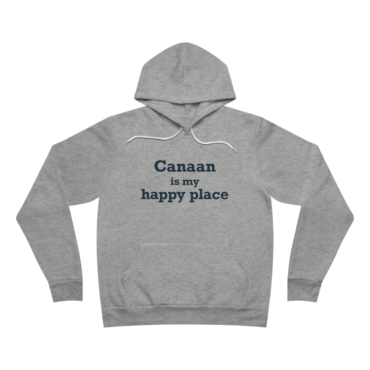Canaan is my Happy Place Unisex Sponge Fleece Pullover Hoodie