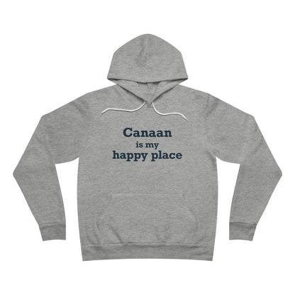 Canaan is my Happy Place Unisex Sponge Fleece Pullover Hoodie