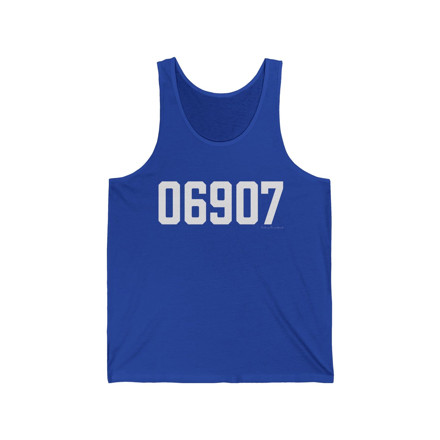 06907 Stamford CT Zip Code Unisex Jersey Tank Top
