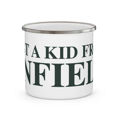 Just a kid from Enfield Camping Mug