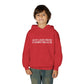 Just a kid from Compo Beach Youth Heavy Blend Hooded Sweatshirt