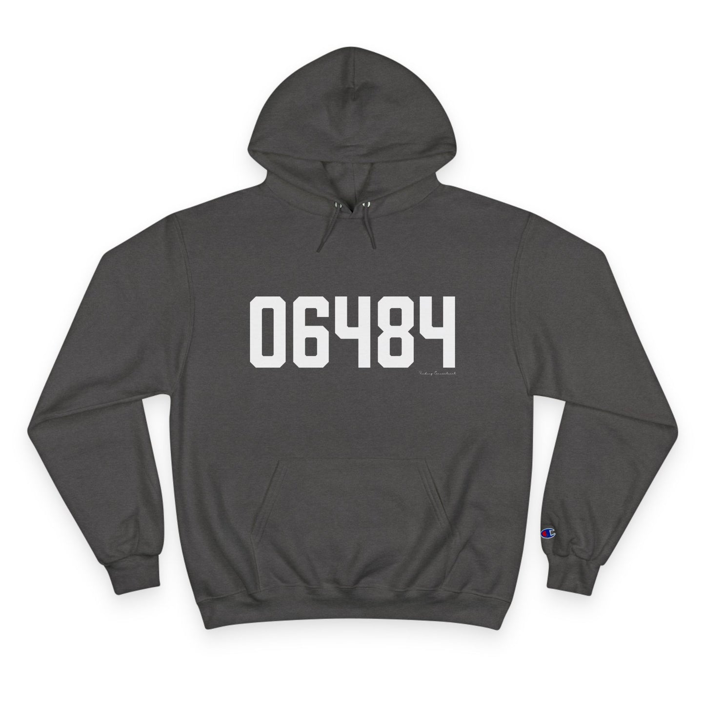 06484 Shelton Connecticut Zip Code Champion Hoodie Sweatshirt