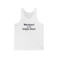 Westport Is My Happy Place Unisex Jersey Tank Top