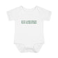 Just a kid from New Hartford Infant Baby Rib Bodysuit