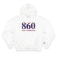 860 Old Saybrook Red White & Blue Champion Hoodie