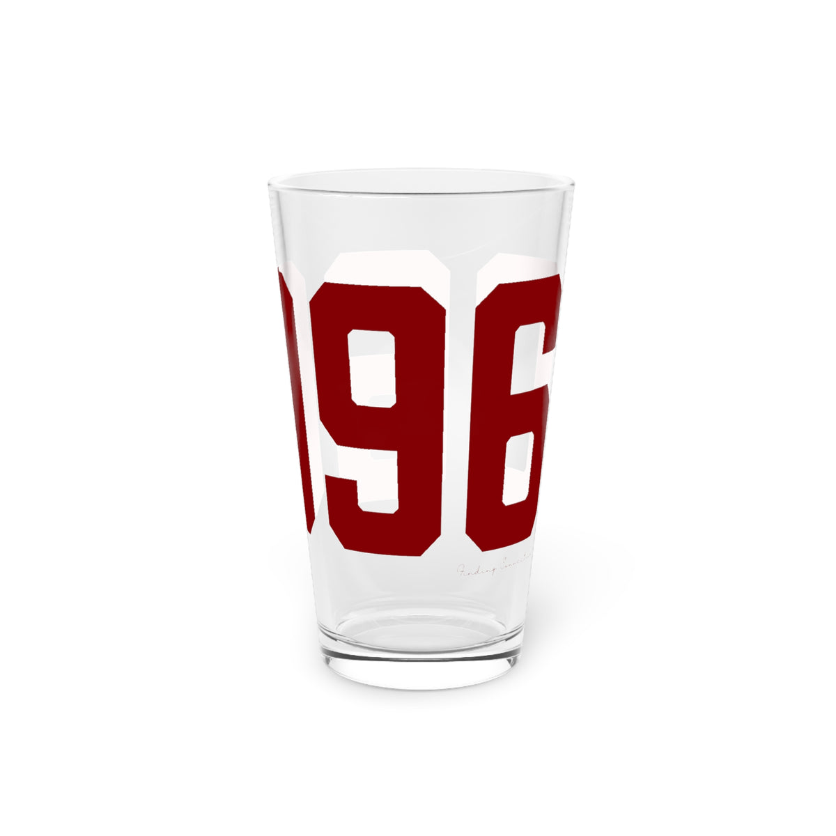 06096 Windsor Locks  Connecticut Zip Code Pint Glass, 16oz