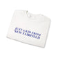 Just a kid from New Fairfield Unisex Heavy Blend™ Crewneck Sweatshirt