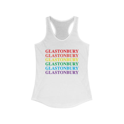 Glastonbury Pride Women's Ideal Racerback Tank