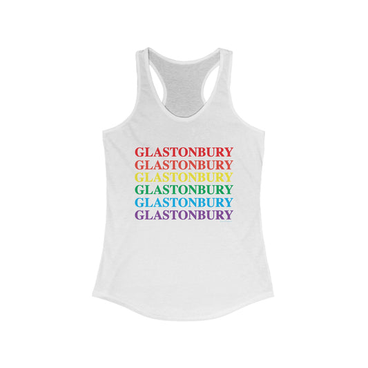 Glastonbury Pride Women's Ideal Racerback Tank