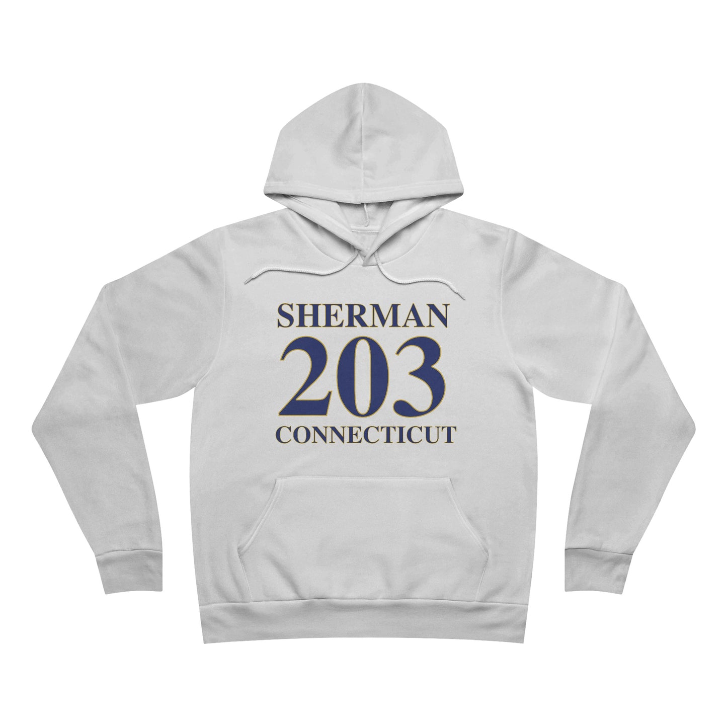 Sherman 203 Connecticut Unisex Sponge Fleece Pullover Hoodie