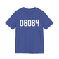 06084 Tolland CT Zip Code Unisex Jersey Short Sleeve T-Shirt