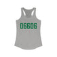06606 Bridgeport Connecticut Zip Code Women's Ideal Racerback Tank Top
