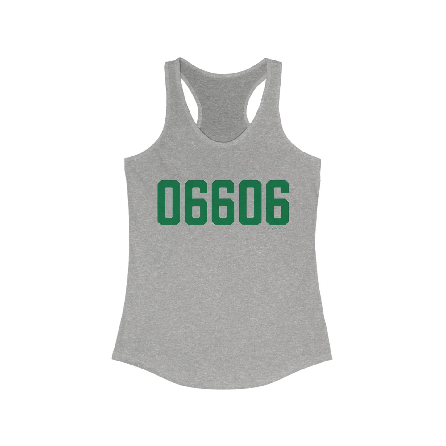 06606 Bridgeport Connecticut Zip Code Women's Ideal Racerback Tank Top