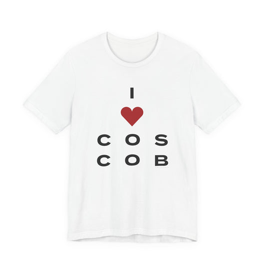 Cos Cob Vision Unisex Jersey Short Sleeve T-Shirt