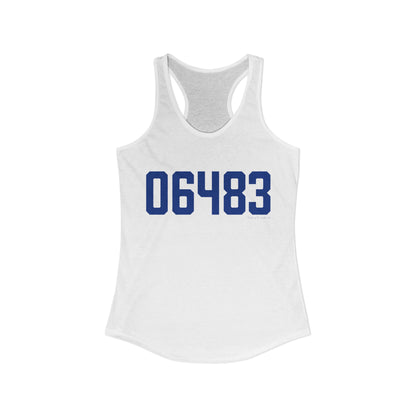 06483 Seymour Connecticut Zip Code Women's Ideal Racerback Tank Top